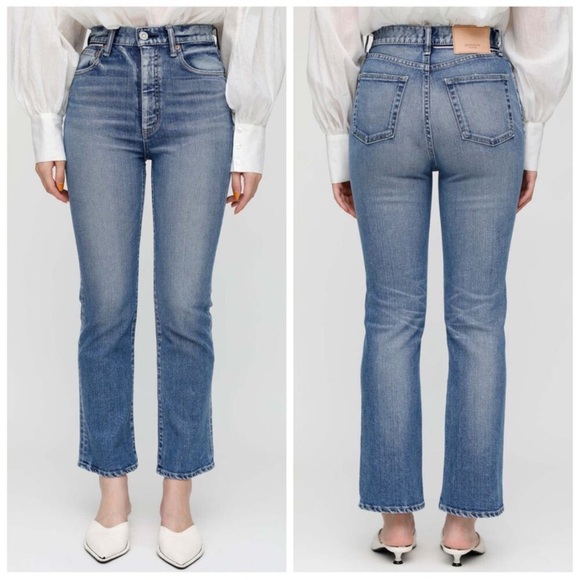 Moussy Vintage Cardeno Flare Medium Wash - Picture 1 of 9